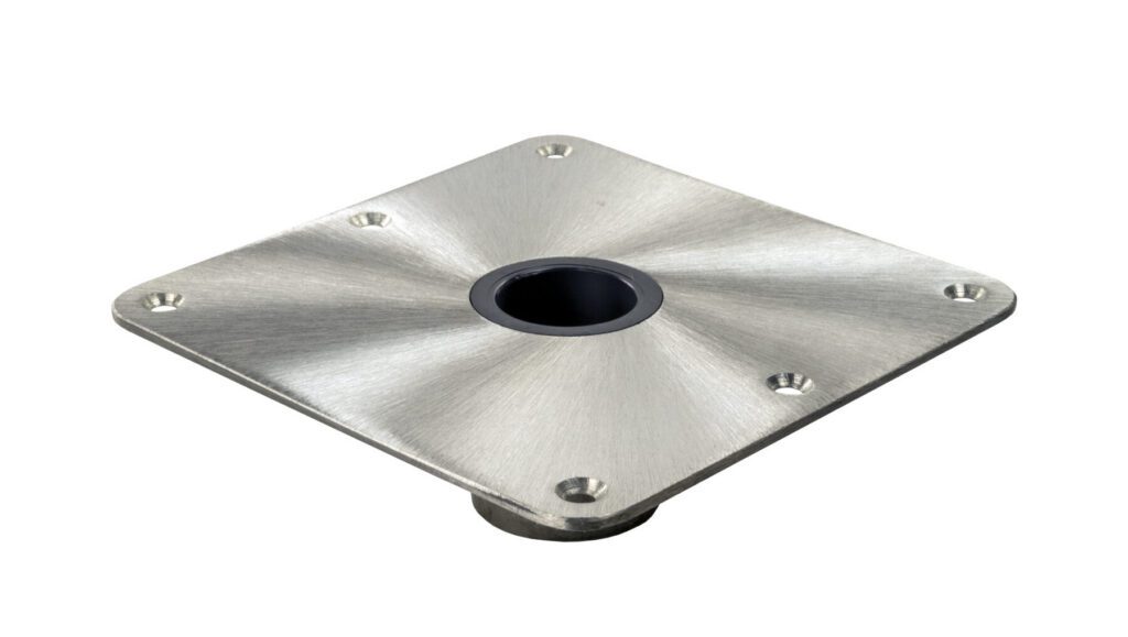 3640038 - 1.75" SQUARE SKI TOW PYLON BASE, 8-1/2" X 8-1/2" OVERSIZED