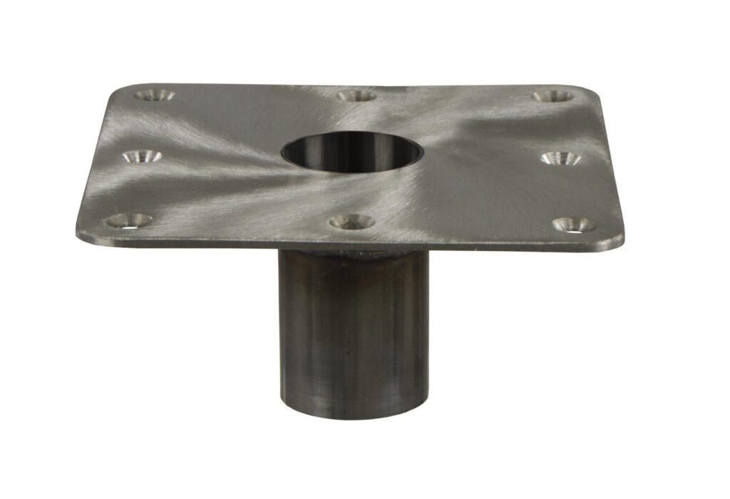 3640040 - LOW-PROFILE 1.75" SKI TOW PYLON DECK BASE, 7" X 7"
