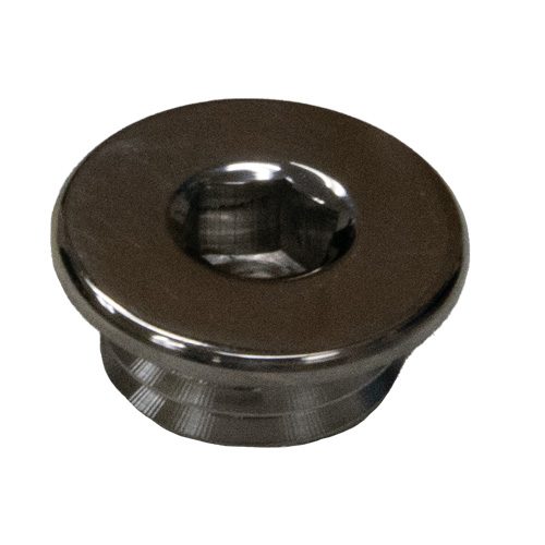 3760215-SS - LOW-PROFILE THREADED TABLE BASE PLUG