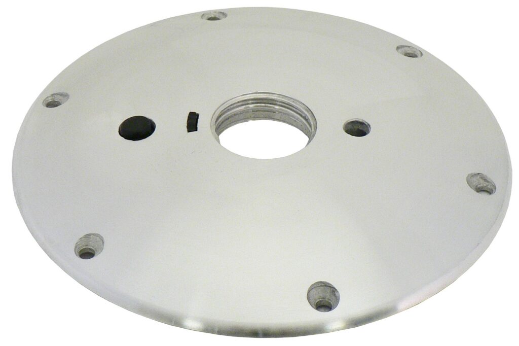 3796010-AL - THREAD-LOCK™ ALUMINUM SURFACE MOUNT BASE, 10"