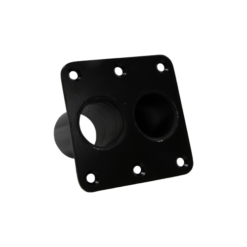 7 X 7 2-HOLE SKI TOW PYLON/SPRING-LOCK™ DECK BASE FOR 1.75 PYLON